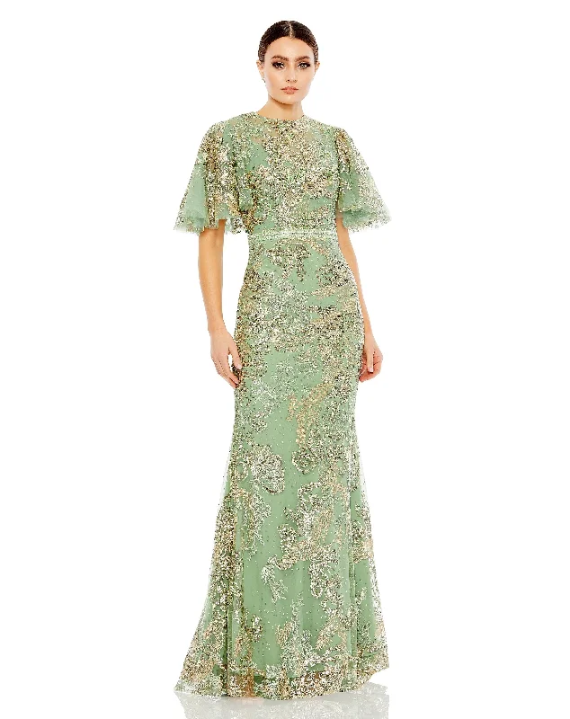 Deep Discounts Mac Duggal 20438 Long Mother of the Bride Formal Dress