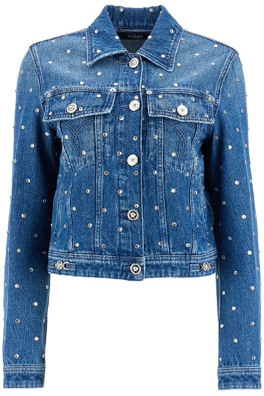 Versace Women's "Starry Sky blue Jacket