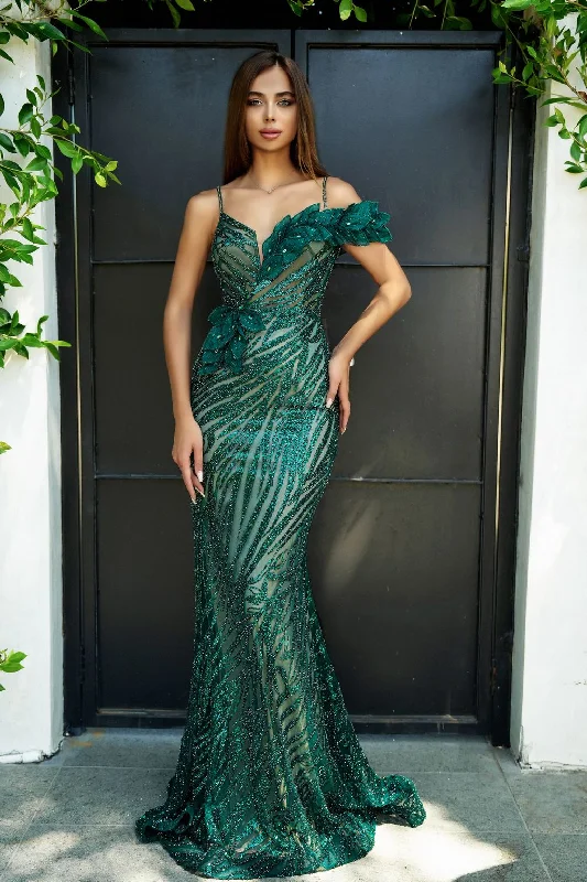 YEAR-End Sale Portia and Scarlett PS24517E Formal Long Prom Dress