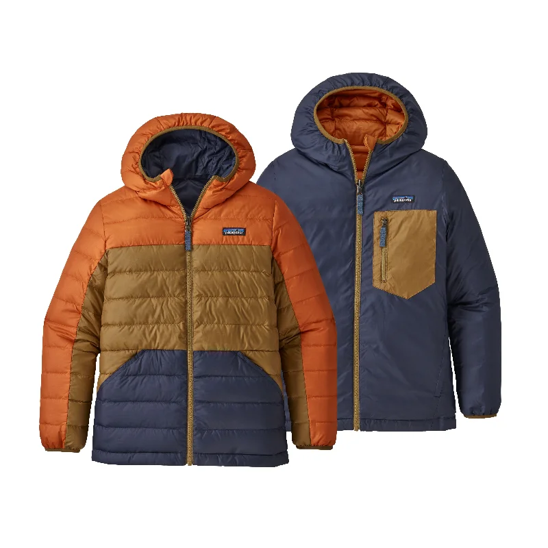 Boys' Reversible Down Sweater Hoody