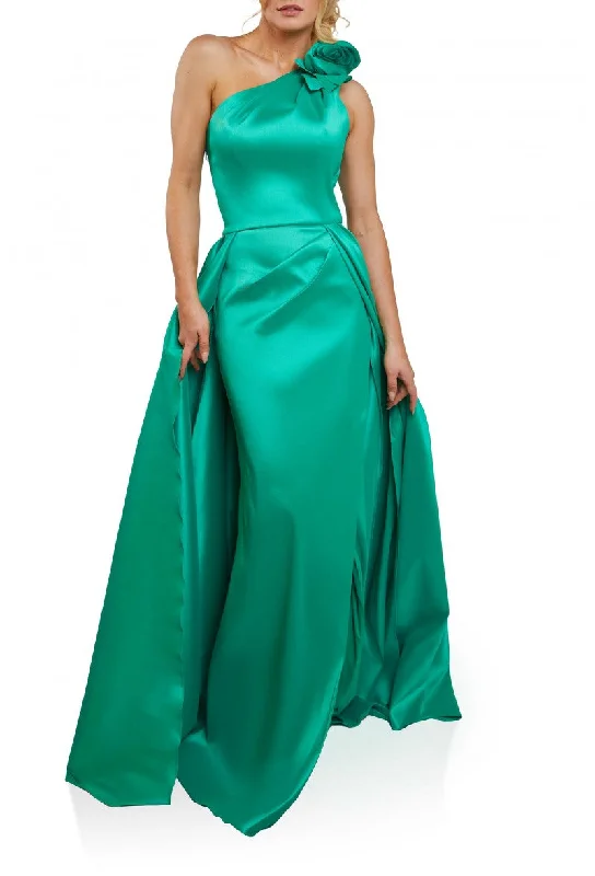 Exclusive Access Terani Couture 242E3110 Long Formal Overskirt Prom Dress