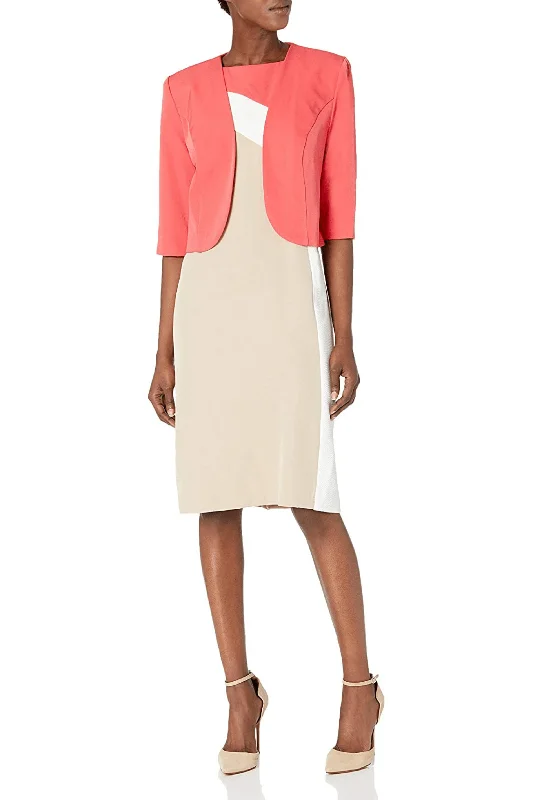 Special Discount Maya Brooke Short Two Piece Jacket Dress 28061