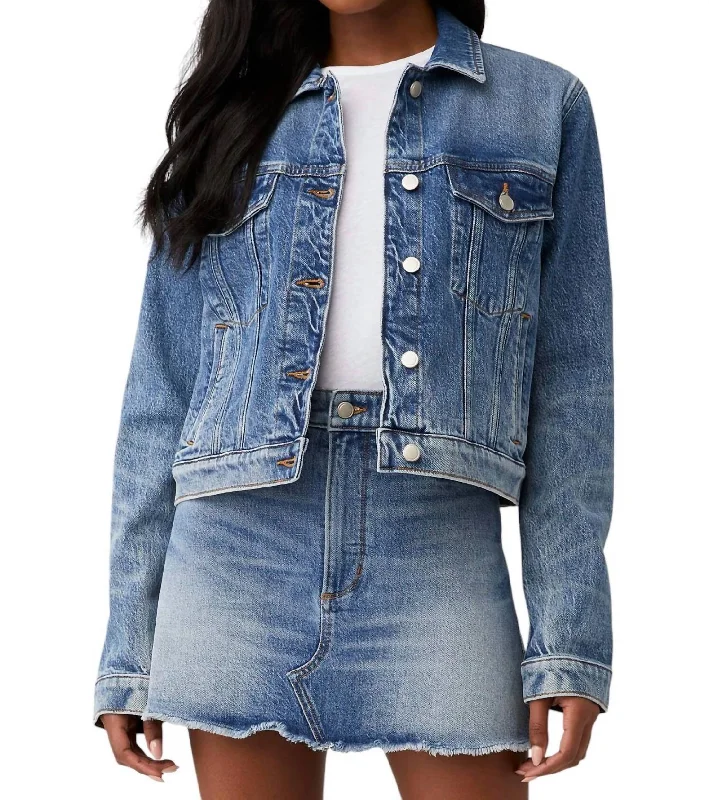 Blowout Sale Committed To Fit Jacket In Indigo734