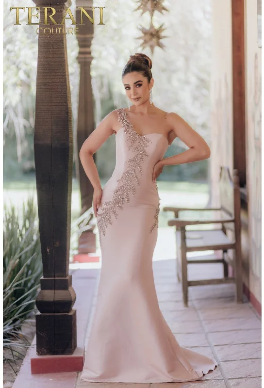 Price Drop Alert Terani Couture 232E1231 Long Beaded Formal Prom Mermaid Dress