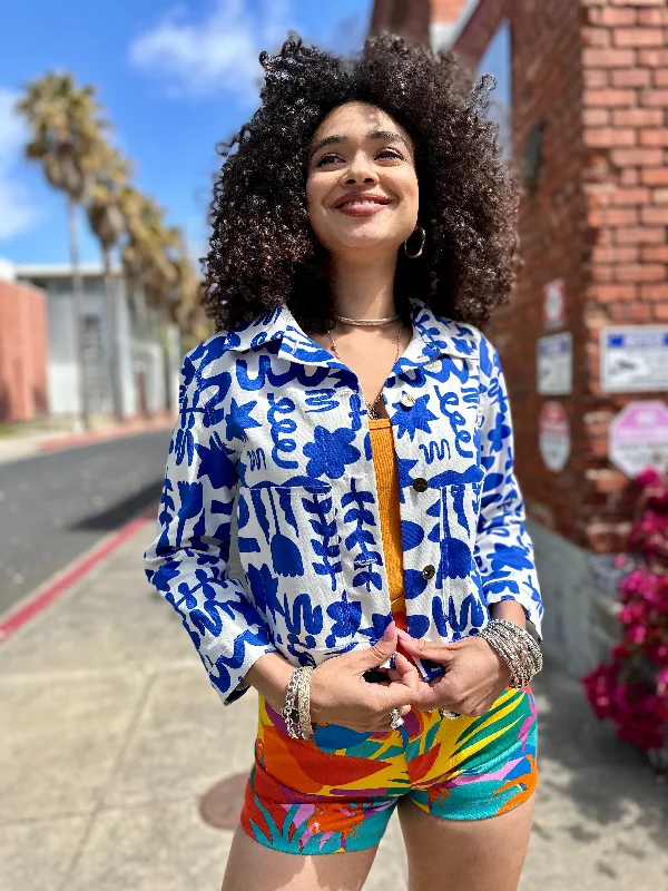 Extra Savings Twill Shorty Jacket Dutch Garden