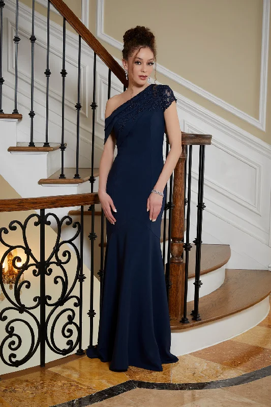 Price Rollback MGNY Madeline Gardner New York 72832 Long Beaded Formal Evening Dress