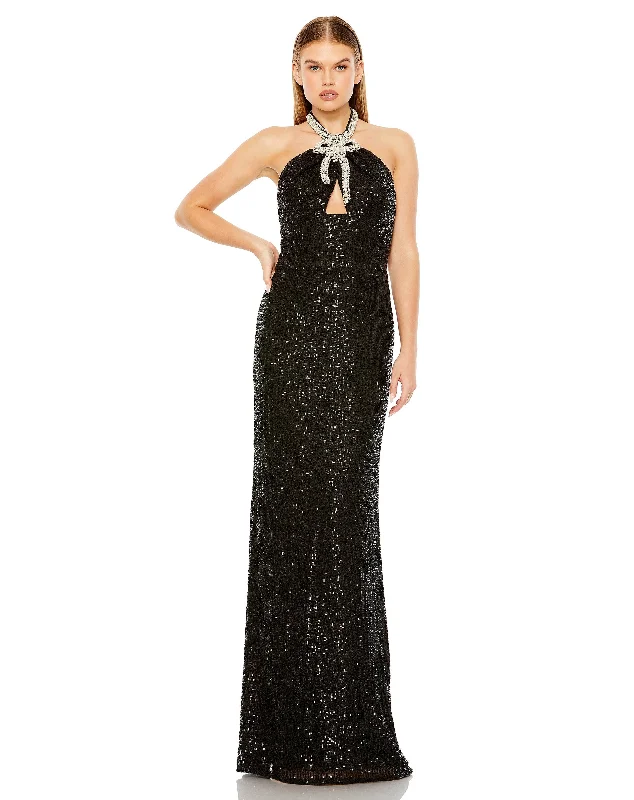 Special Price Mac Duggal 27410 Long Formal Prom Sequin Dress