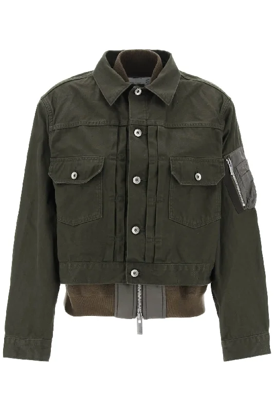 Early Access Sacai Women's Laye blue Jacket