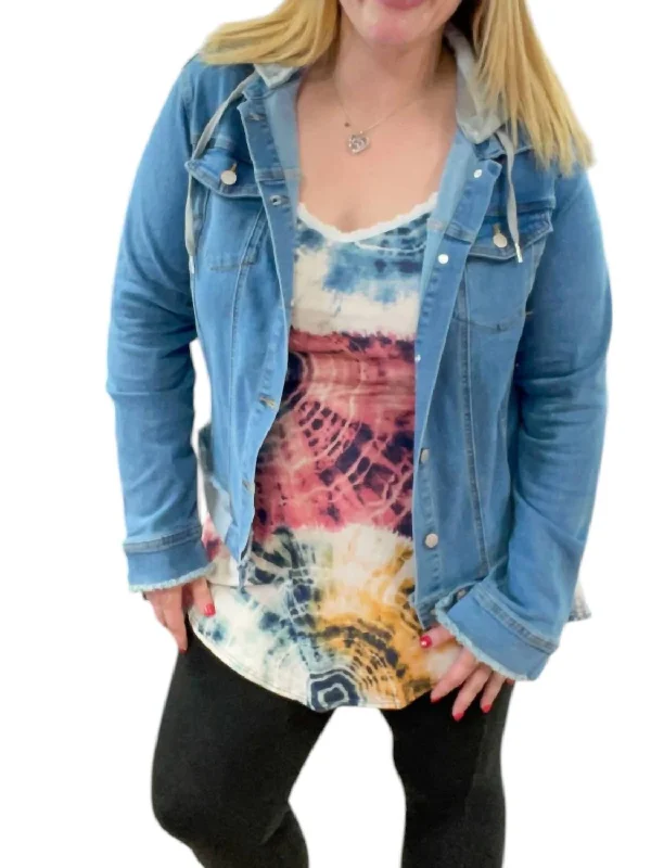 Today’s Deal Denim Jacket In Blue/grey