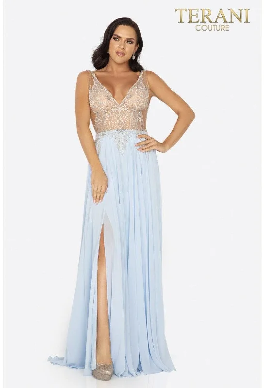 Bargain Blast Terani Couture 2011P1056 Prom Long Chiffon Dress