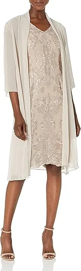 Mega Sale Alex Evenings 82171147 Short Mother of the Brides Dress