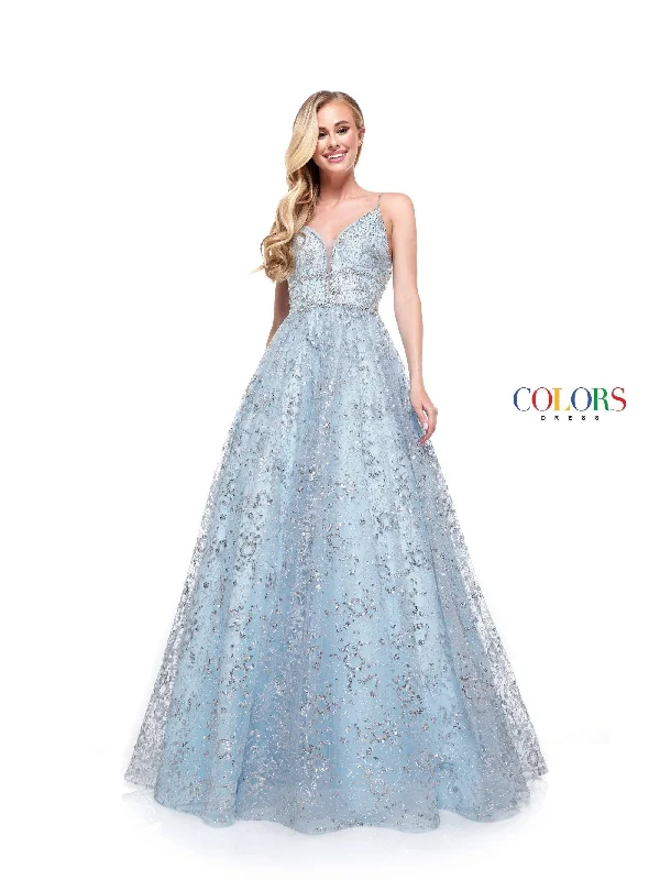 Price Fest Colors 2288 Prom Long Formal Beaded Mesh Ball Gown