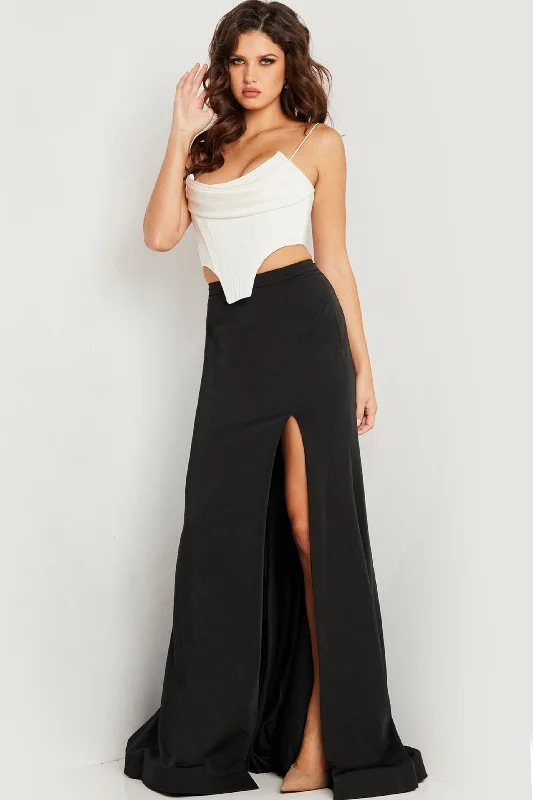 Bonus Savings Jovani 37234 Long Formal Prom Two Piece Dress