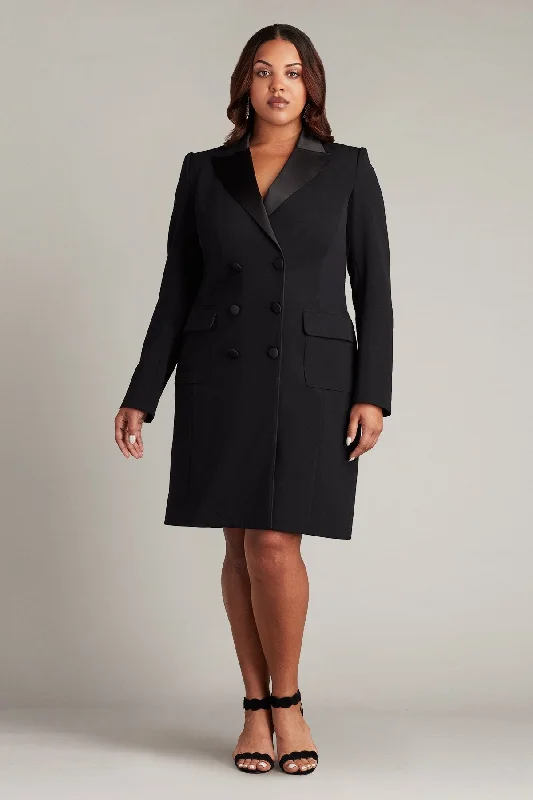 Fantastic Offers Tadashi Shoji BOS22835MQ Short Plus Size Cocktail Coat Dress