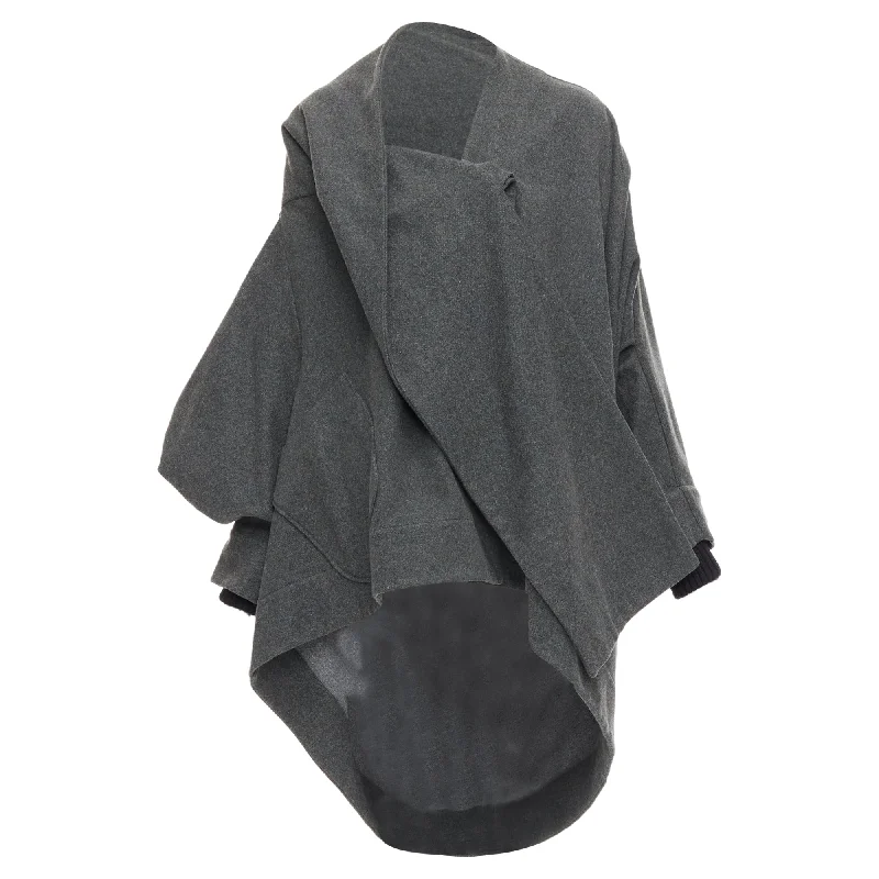 Act Fast Vivienne Westwood Red Label Wool Asymmetric Draped Coat