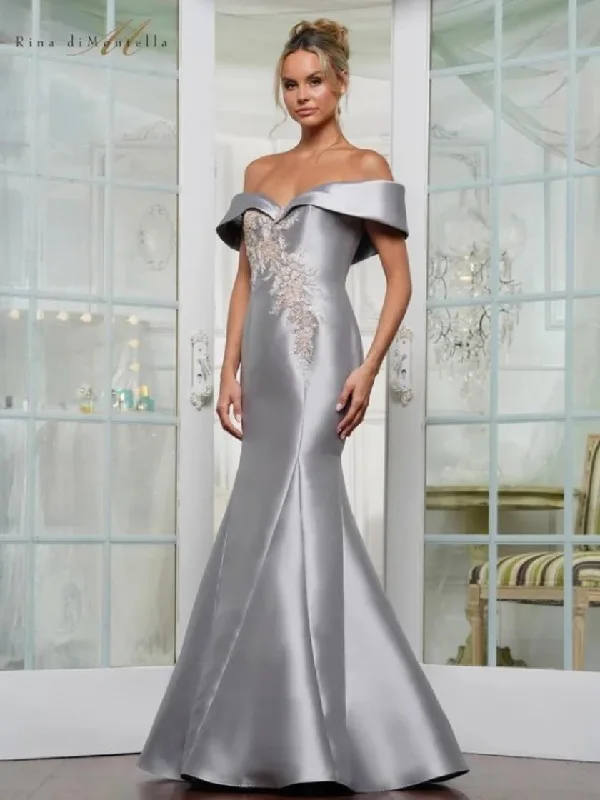 Rina di Montella RD3257 Long Mermaid Formal Dress