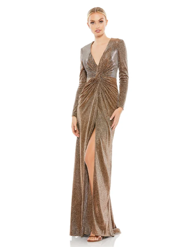 Doorbuster Deal Mac Duggal 261941 Long Sleeve Formal Prom Dress