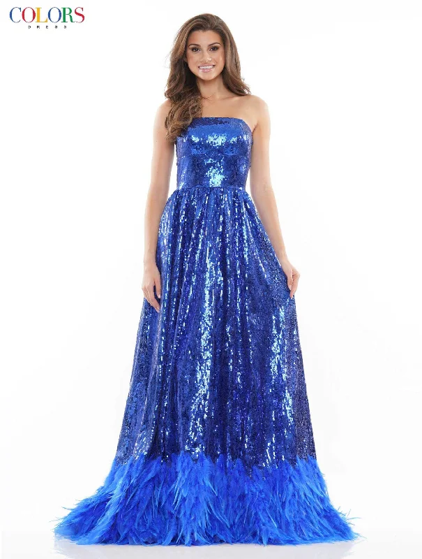 Today Only Colors 2775 Colors Prom Long Strapless Formal Dress