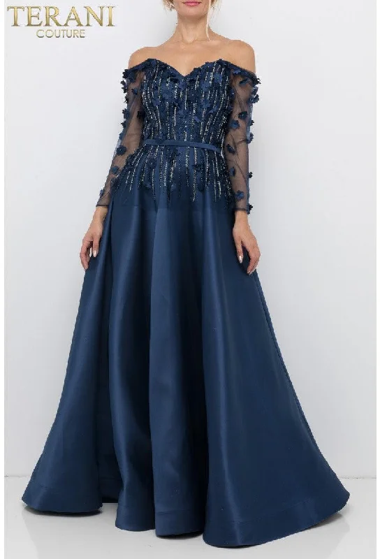 Mega Deal Terani Couture 1921M0746D Formal Long Dress