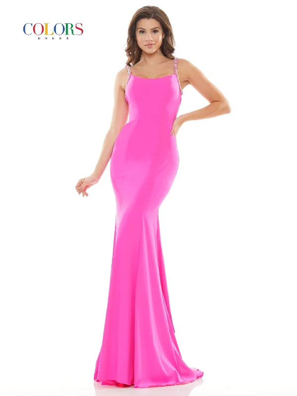 Crazy Savings Colors 2695 Colors Long Formal Fitted Prom Dress