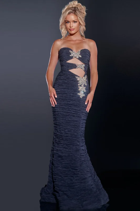 YEAR-End Sale Jovani 40174 Long Mermaid Fit Formal Prom Dress