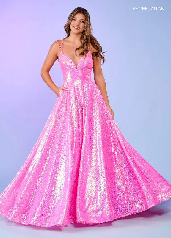 Early Bird Discount Rachel Allan 70130 Long Formal  Prom Dress