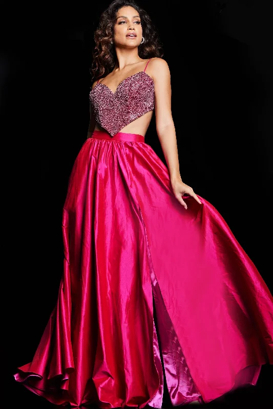 Fantastic Deals Jovani 37045 Long Formal Prom Two Piece Gown