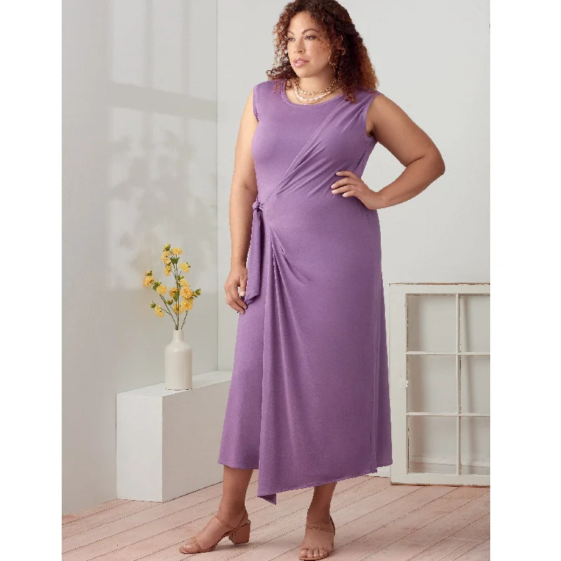 Deal Mania Simplicity Sewing Pattern 9259 Women's Knit Dresses and Tunic