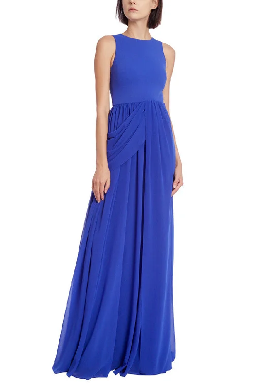 Get It Before It’s Gone Badgley Mischka EG3903 Long Formal Pleaded Dress
