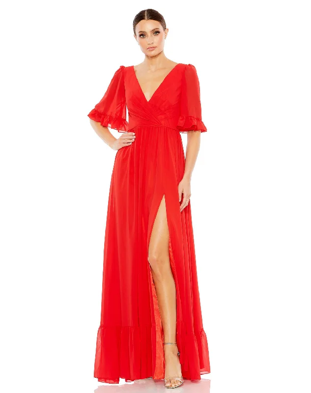 Now or Never Mac Duggal 55867 Long Formal A Line Evening Dress