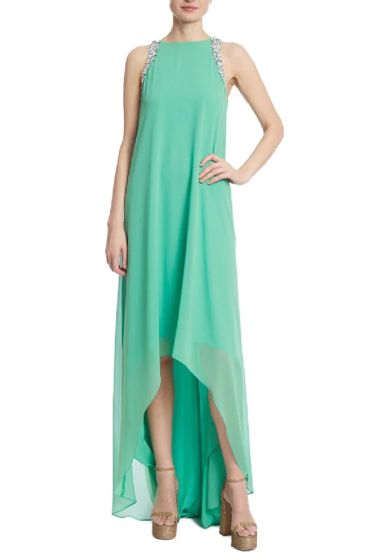 Members Only Badgley Mischka SC3975 High Low Formal Evening Cocktail Dress