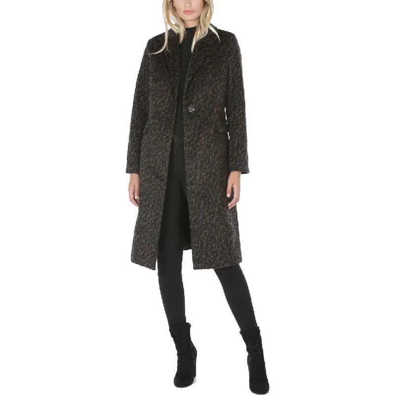 Womens Wool Blend Long Wool Coat