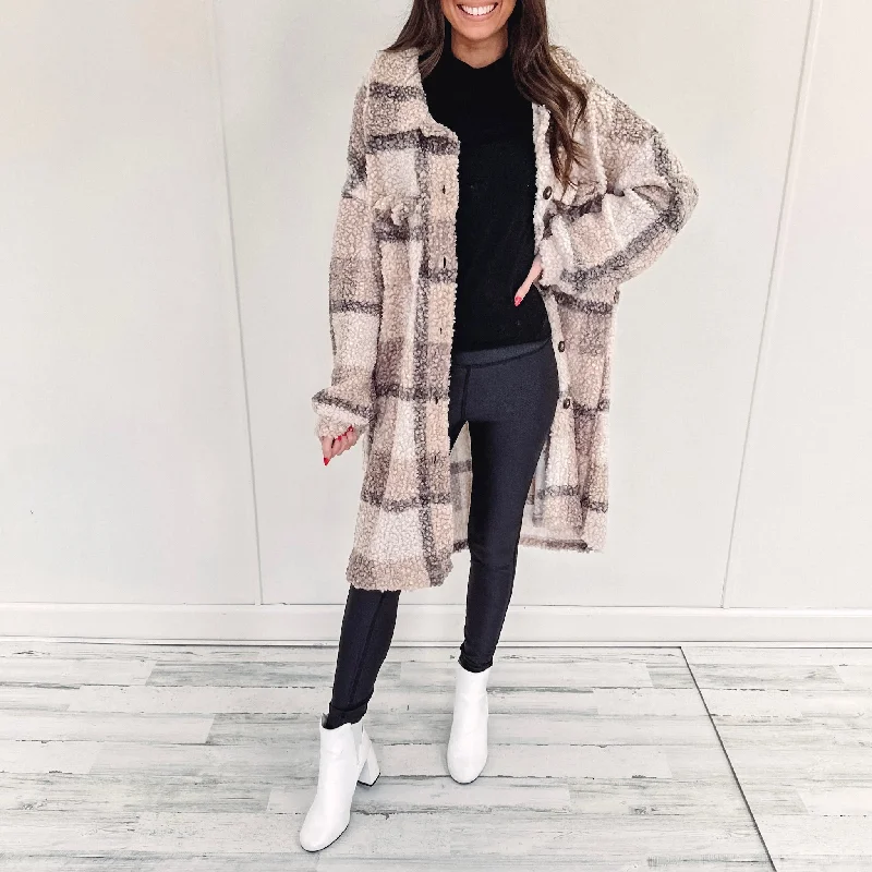 Online Only Tatum Teddy Shacket