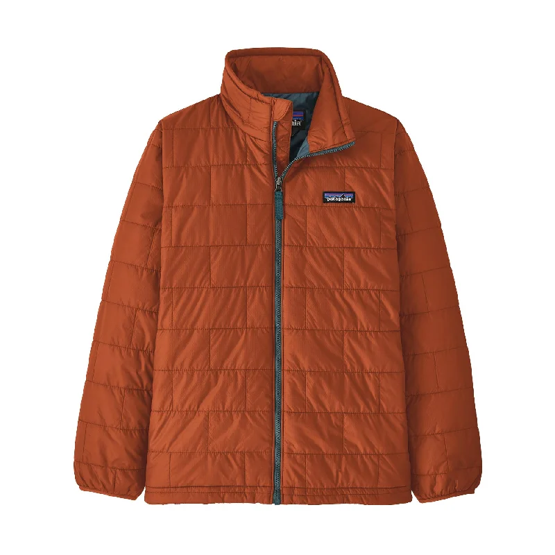 Super Bargain Kids' Nano Puff Brick Quilt Jacket