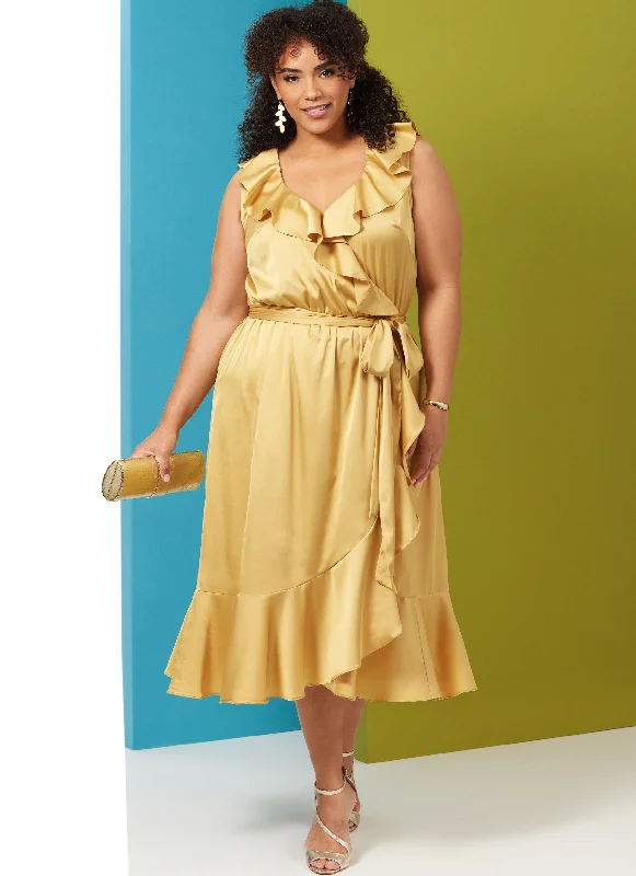Closeout Sale Butterick Sewing Pattern B6927 Women's Dress and Sash
