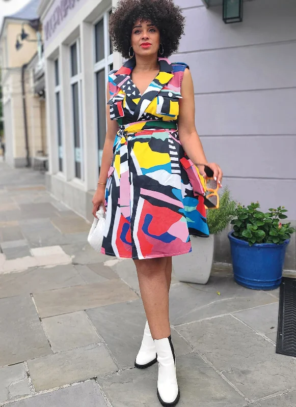 Huge Discounts Know Me pattern 2020 Wrap Dress by Keechii B Style