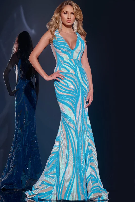 Weekend Flash Sale Jovani 39232 Sequin Formal Long Mermaid Prom Dress