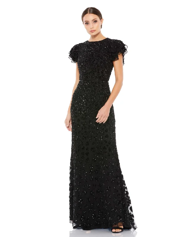 Best Deals Mac Duggal 94070 Formal Prom Long Beaded Dress