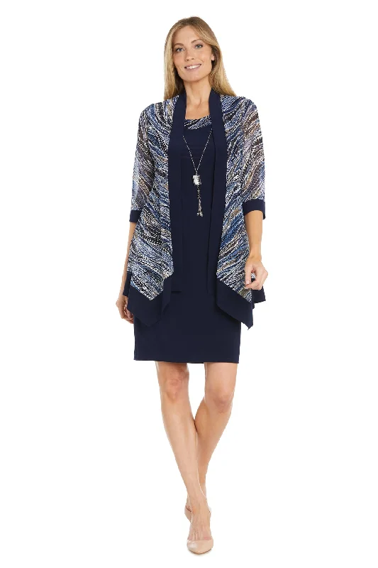 Exclusive Online Offer R&M Richards 1982 Short Jacket Mother of the Bride Dress