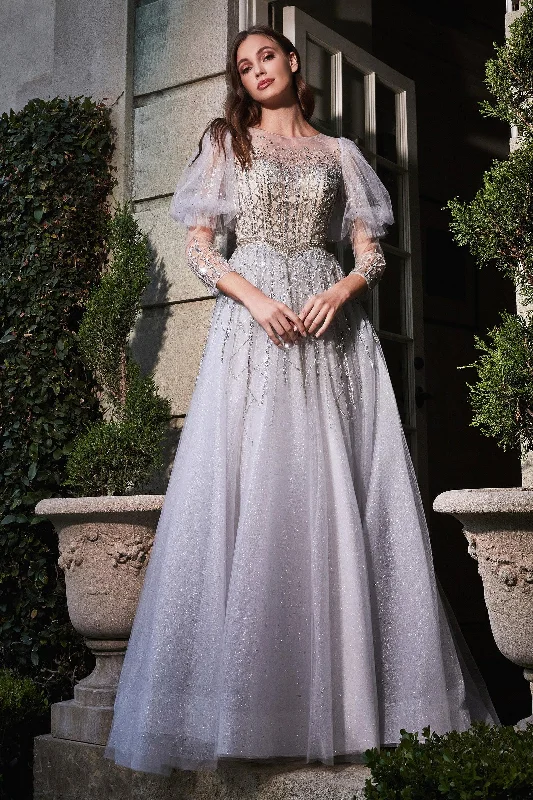 Limited Stock Cinderella Divine B707 Long A Line Formal Dress