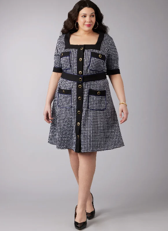 Discount Mania McCall's sewing pattern M8435 Women's Knit Dresses