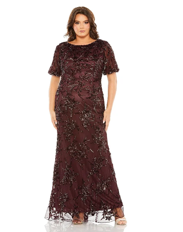 Epic Deals Mac Duggal 5941 Plus Size Long Formal Evening Dress