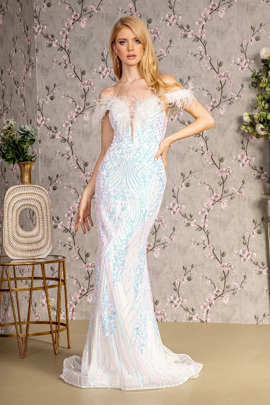 Long Formal Sequin Mermaid Prom Dress