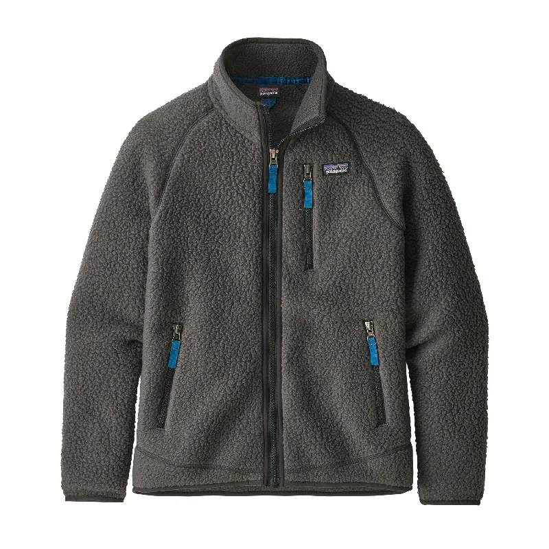 Act Now Kids' Retro Pile Jacket