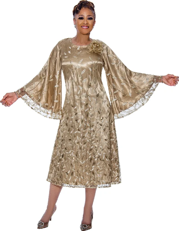 Special Price Divine Apparel DCC5511 Mother of the Bride Sequin Midi Dress