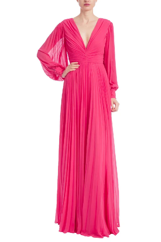 Mega Sale Badgley Mischka EG3179 Long Sleeve A Line Formal Dress
