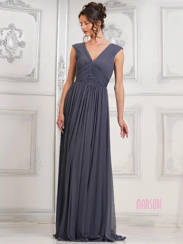 Super Sale Marsoni M324 Long Formal A Line Dress