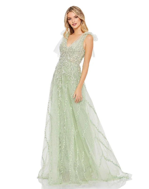 YEAR-End Sale Mac Duggal A20313 Formal Long Prom Gown