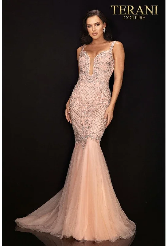 Amazing Deals Terani Couture 2011P1120 Prom Long Beaded Dress