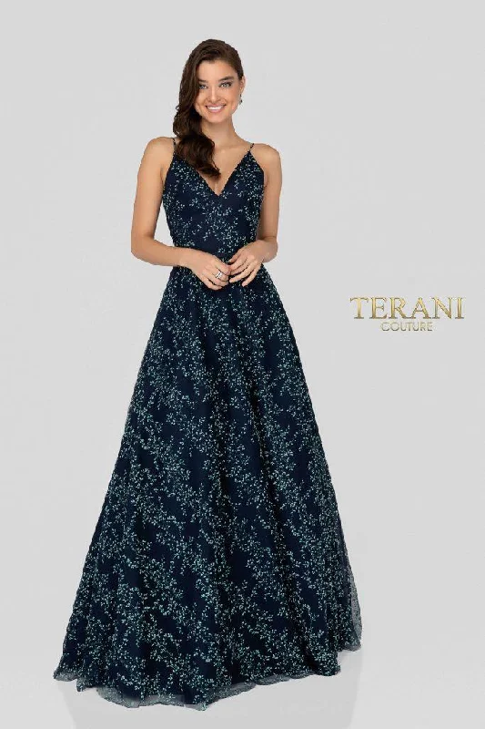 Overstock Sale Terani Couture 1912P8564 Prom Long Ball Gown